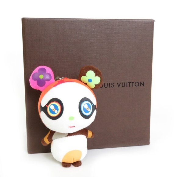 Auth LOUIS VUITTON Petit Panda Charm Key Holder Multicolor Polyester - - Picture 2 of 9